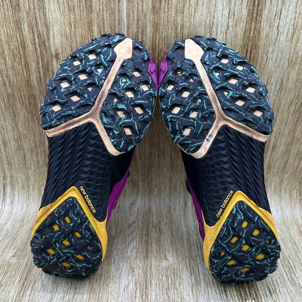 New‎ Balance Minimus Trail Women's Size 8.5 Running Shoes Purple Black WTM10LP1
